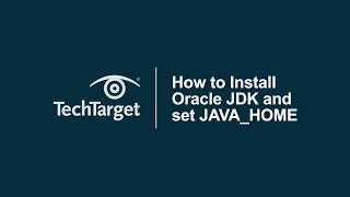 How to Install Oracle JDK and Set JAVA_HOME