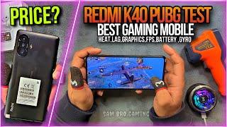 Redmi k40 PUBG Classic Gameplay Test | Best Gaming Phone For PUBG | Fps | Battery | Heat & Lag