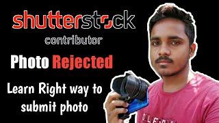Shutterstock Contributor photo upload step by step in Hindi.