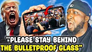 OMG, NOT AGAIN! Trump Walks Outside The Bulletproof Glass at His Outdoor Rally, Then THIS Happens..