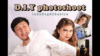 DIY indoor Pre nup photoshoot (BTS, RAW & Edited pictures) - JOHN REY & SHANICE | Shanice Ang