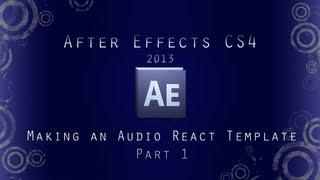 After Effects Tutorial: Making an Audio React Template - Part 1