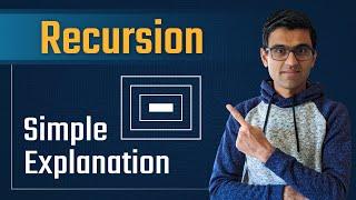 Simple Explanation of Recursion | Recursion Python| Data Structures & Algorithms Tutorial Python #20