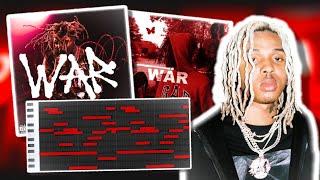 How to make GLO 'WAR 2' beats for SOFAYGO | FL Studio Tutorial