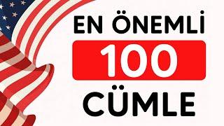 En çok kullanılan 100 ingilizce cümle | Türkçesi ve Okunuşu | Arda Erol