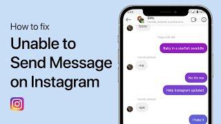 How To Fix Instagram Messages Not Working - Unable To Send Message