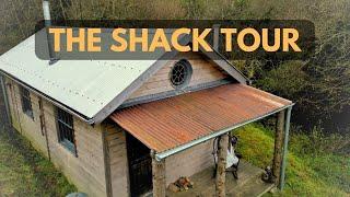 CABIN TOUR | The Sheep Shack : Off Grid Cabin made with Reclaimed Materials