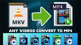 How to convert MKV To MP4 Video || Without Quality loss 2022