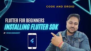 Flutter Tutorial | Installing Flutter SDK and VS code extensions