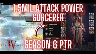 Diablo 4 Frozen orb Lightning spear Endgame Sorcerer Build (PTR)T100 Pit clear #diablo #games