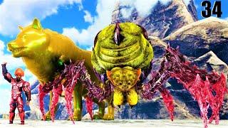 BROODMOTHER BOSS TAMED & GOLDEN DIREWOLF! | ARK Omega Fjordur | ARK SURVIVAL EVOLVED MODDED E34