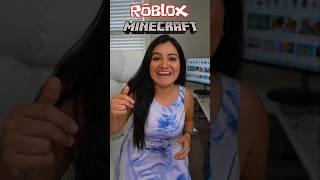 EN VIVO @yenicarolinajuega ️ #roblox #minecraft #shorts