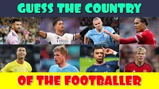 Guess the Country of the Football Player | Soccer Quiz