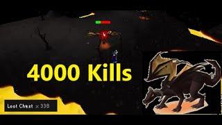 Pretending to be a bot for 4000 Lava Dragon Kills plus a giveaway!