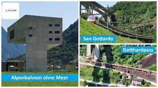 am Gotthard  |  Alex E |  Alpenbahnen ohne Meer Roadtrip Teil III