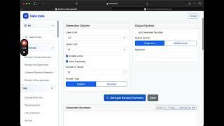 Generate Random Numbers Instantly with Customizable Options