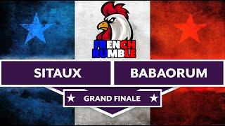 AOE 2 DE ! FRENCH RUMBLE ! GRANDE FINALE - SITAUX vs BABAORUM