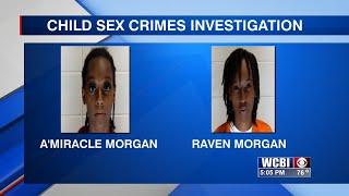 Columbus teenager, her mother face charges in child sex crime case