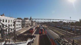 TIMELAPSE: Summer morning at the station Krasnodar-1