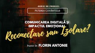 Reconectare sau Izolare - Comunicarea digitală - Florin Antonie