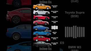 Best Sounding Inline 6 Engines #supra #GTR #Skyline #bmw #amg