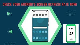 How to Check Screen Refresh Rate on Android | Change Refresh Rate on Android