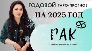 РАК на 2025 год ПРОГНОЗ 12 СФЕР | ГАДАНИЕ НА КАРТАХ