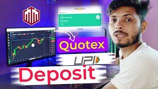 Quotex me UPi se Deposit Kaise Kare | How to deposit in Quotex by Upi