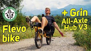 Очень необычный электровелосипед!  Flevo bike + Grin All-Axle Hub V3