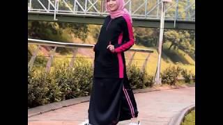 Baju Olahraga Muslimah - Kaos Jovanca - Rocella Trainy