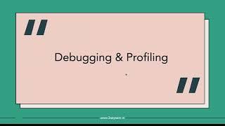 Python 37.  Debugging & Profiling