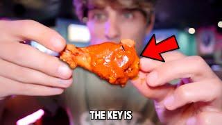 How To Make Buffalo Chicken Wings Not Gross | Cooking With Matt