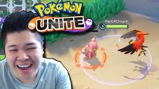 I finally tried Pokémon Unite and it's actually super awesome (Pokémon Moba)