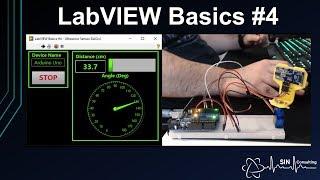 LabVIEW Basics #4 - SONAR Part 2 - Ultrasonic Sensor Data Acquisition