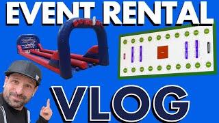 Party Rental Business Off-Season Vlog: New Inflatables from China & Inventory Purge!