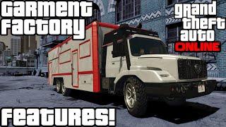 Garment factory overview and features - GTA Online Agents of Sabotage guides