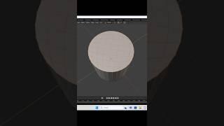 3rd way to add vertices to flat surfaces of a cylinder in #blender  #blendertutorial #3ddesign