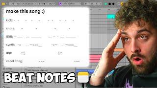 Writing a beat in notes like Mozart