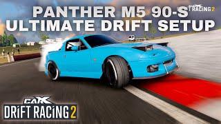 Mazda Miata MX-5 Ultimate Drift Setup (Panther M5 90-S) CarX Drift Racing 2