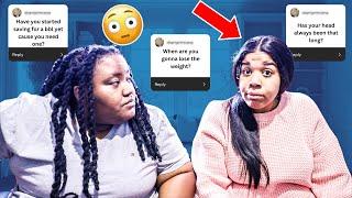 MAKING UP FAKE DISRESPECTFUL QUESTIONS TO ASK MY WIFE PRANK *BAD IDEA*