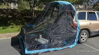 SUV Camping Tent like TailVeil Time-Lapse