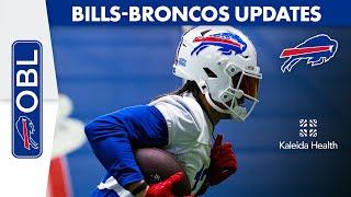 OBL: Bills-Broncos Latest, Practice Updates with Maddy Glab | One Bills Live | Buffalo Bills