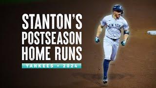 Giancarlo Stanton's SEVEN Postseason Home Runs in 2024