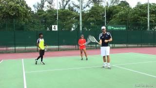 Advanced Tennis Volley Technique - The "Flowing" Volley