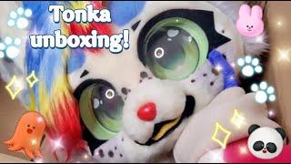 TONKA UNBOXING VIDEO! (Kemono Fursuit)