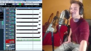 Ed Sheeran - Don't - live looping wih Cubase 5 (Peter Szikszai)