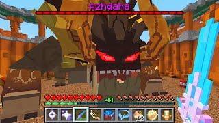 Minecraft but there are Genshin Impact Custom Bosses
