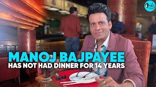 Manoj Bajpayee Has Not Had Dinner For 14 Years | Curly Tales #clips