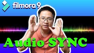 Synchronize Audio Trick in Filmora 9 Video Editor