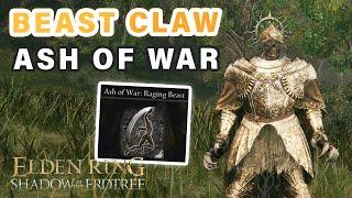 How to get Raging Beast Ash of War | Beast Claw ONLY ► Elden Ring DLC